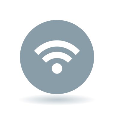 Wifi icon. Wireless sign. Wi-fi access symbol. Vector illustration.