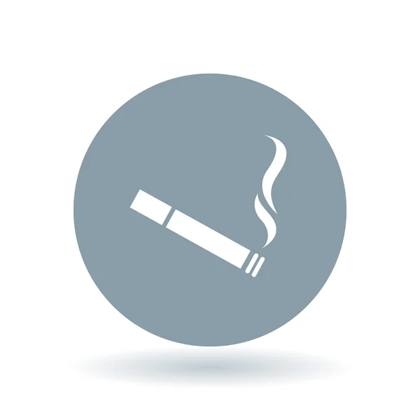 Ícone de cigarro. Assinatura do tabaco. Símbolo do fumo. Ilustração vetorial . — Vetor de Stock