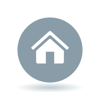 House icon. Home sign. Homepage symbol. Vector illustration.