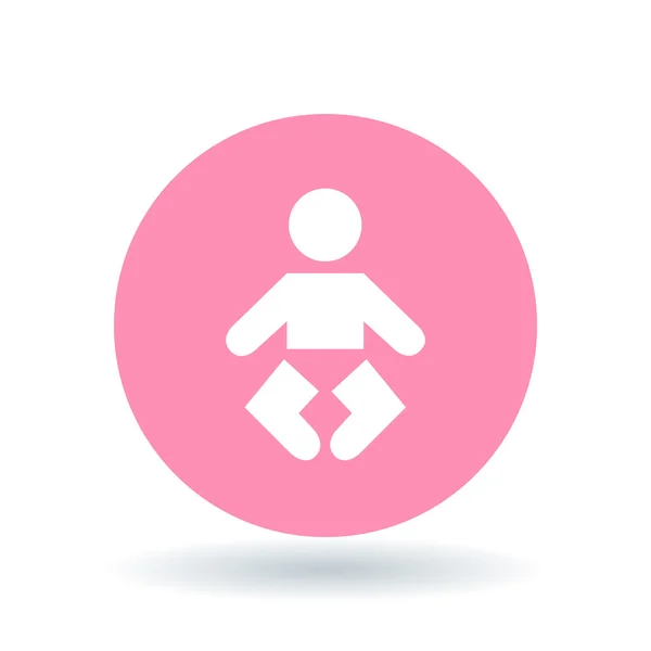 Baby icon. Infant sign. toddler symbol. Vector illustration. — ストックベクタ