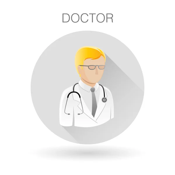 Ícone médico. Símbolo médico. Sinal de médico. Ilustração vetorial . —  Vetores de Stock