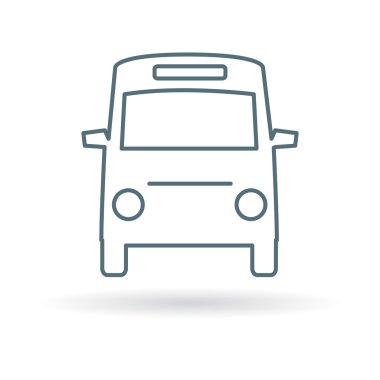 Passenger vehicle bus sign