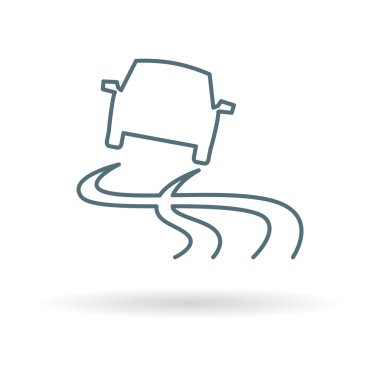 Vehicle traction control symbol