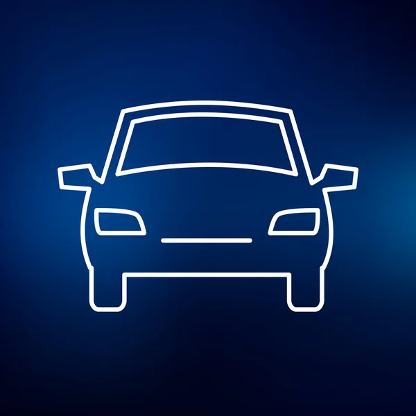Motor car vehicle sign — Διανυσματικό Αρχείο
