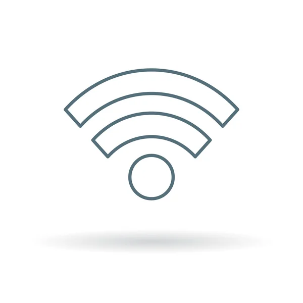 WiFi draadloze pictogram — Stockvector