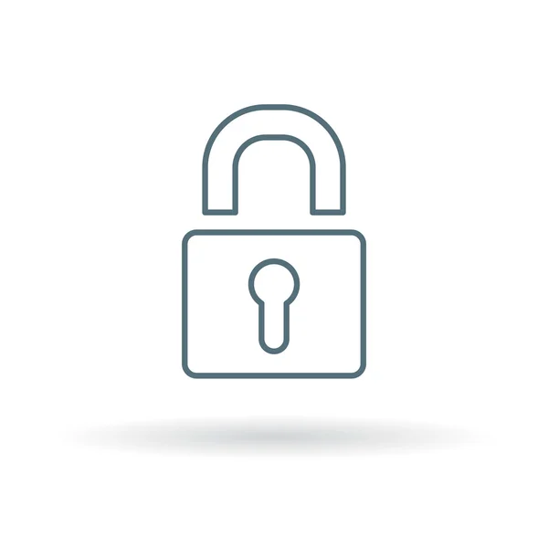 Icône de cadenas de sécurité — Image vectorielle