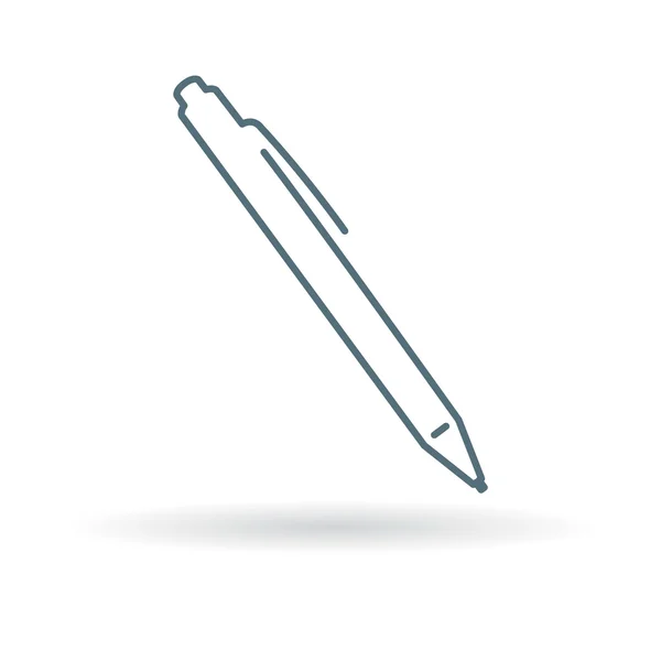Ballpoint pen icon — Stock Vector