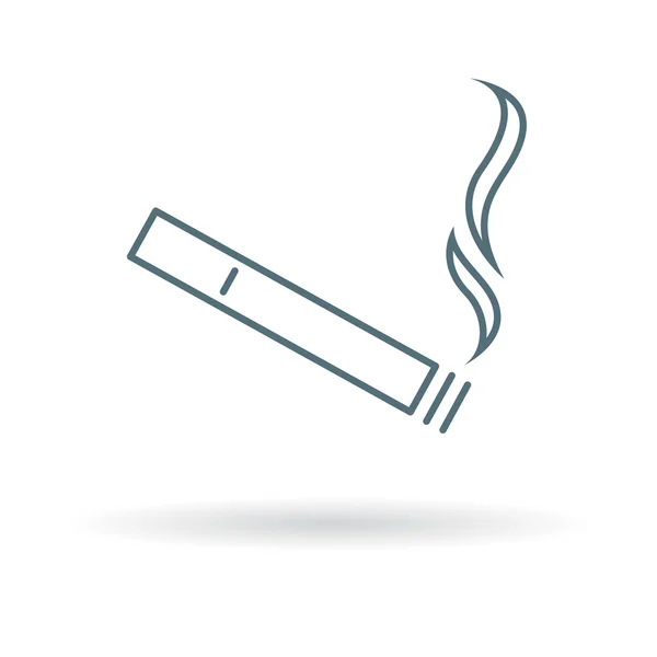 Smoking cigarette icon — Wektor stockowy