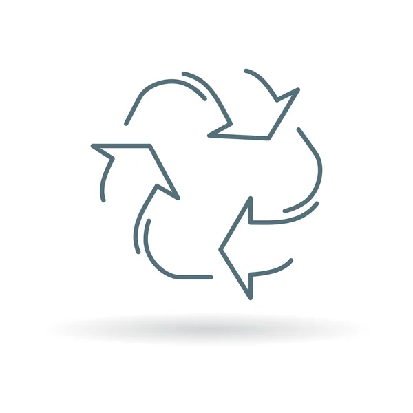 Recycle / reuse icon — Stockový vektor