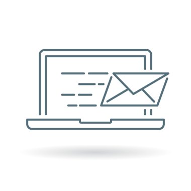 Dizüstü e-posta Gönder simgesi