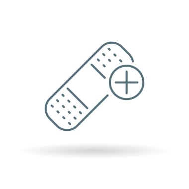 Bandaid plaster icon