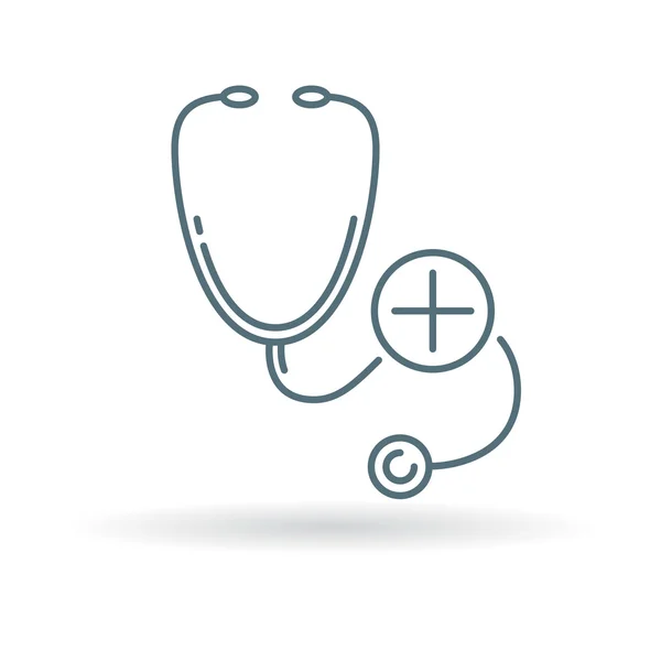 Doctors stethoscope icon — Wektor stockowy