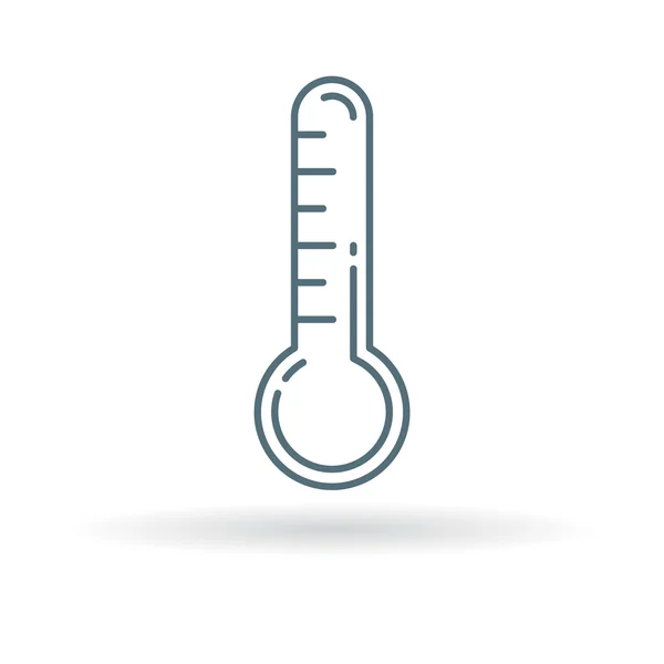 온도계 온도 아이콘 — 스톡 벡터