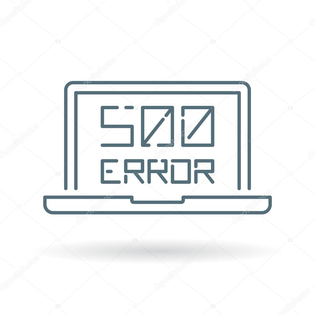 500 Internal Server Error Icon With Laptop Stock Vector Image By C Themoderncanvas 500 Internal Server Error Icon With Laptop Stock Vector Image By C Themoderncanvas