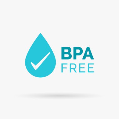 BPA ücretsiz simge vektör tasarımı