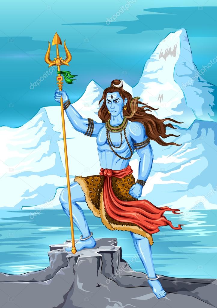 Lord Shiva Indian God of Hindu Stock Vector Image by ©vectomart #101257176