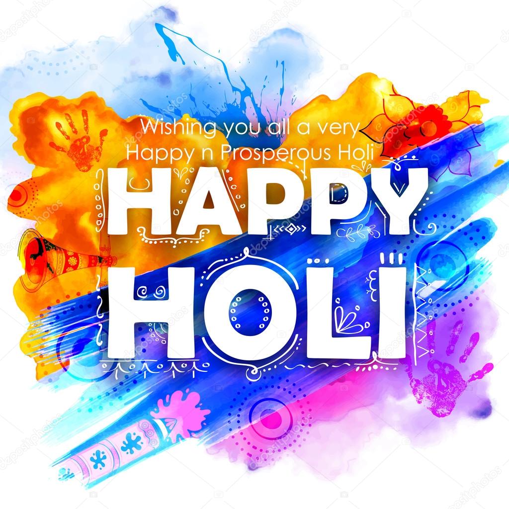 Happy Holi background