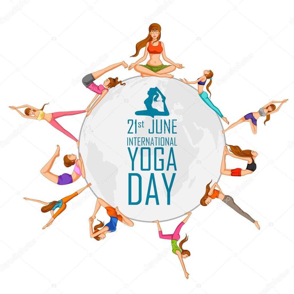 pics International Yoga Day Clipart For Kids international yoga day vector image by c vectomart vector stock 113749128