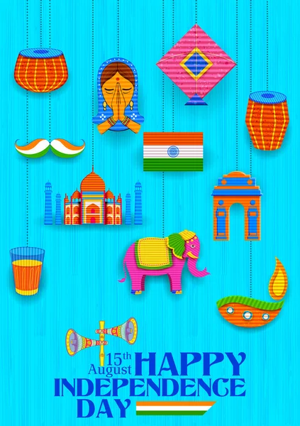 Happy Independence Day banner — Stock Vector