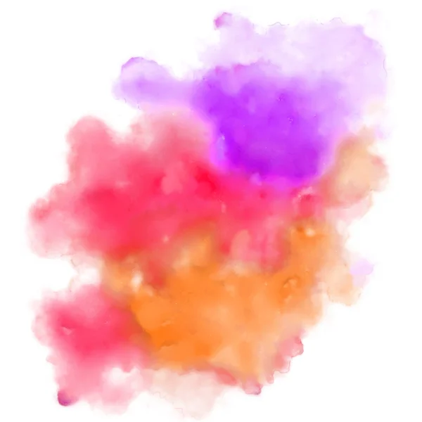 Fundo aquarela colorido abstrato —  Vetores de Stock