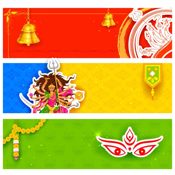 Happy Navratri Offer promotions — Stock Vector