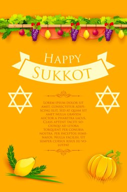 Yahudi festival mutlu sukkot