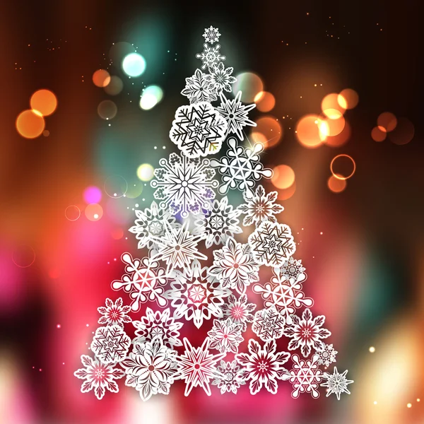 Abstract Kerst achtergrond — Stockvector