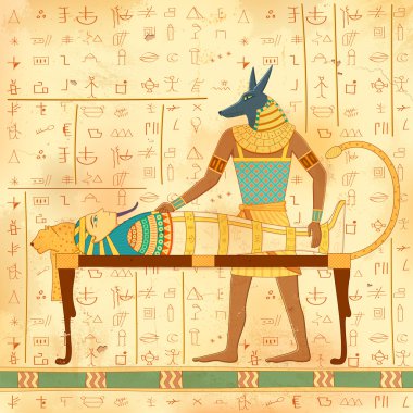 İnsan Mısır sanatı