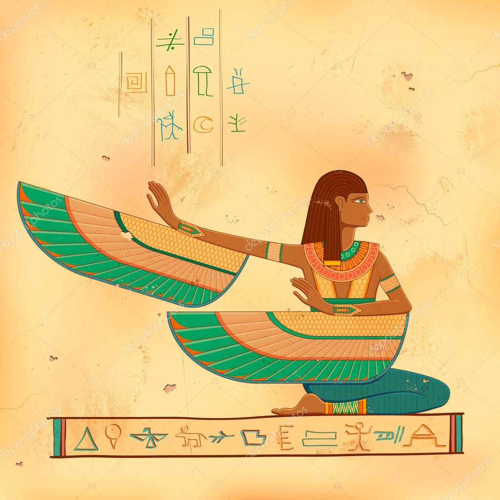 Egyptian art of human Stock Vector Image by ©vectomart 68540079