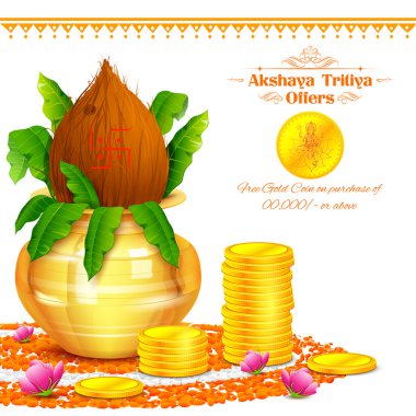Akshay Tritiya celebration clipart