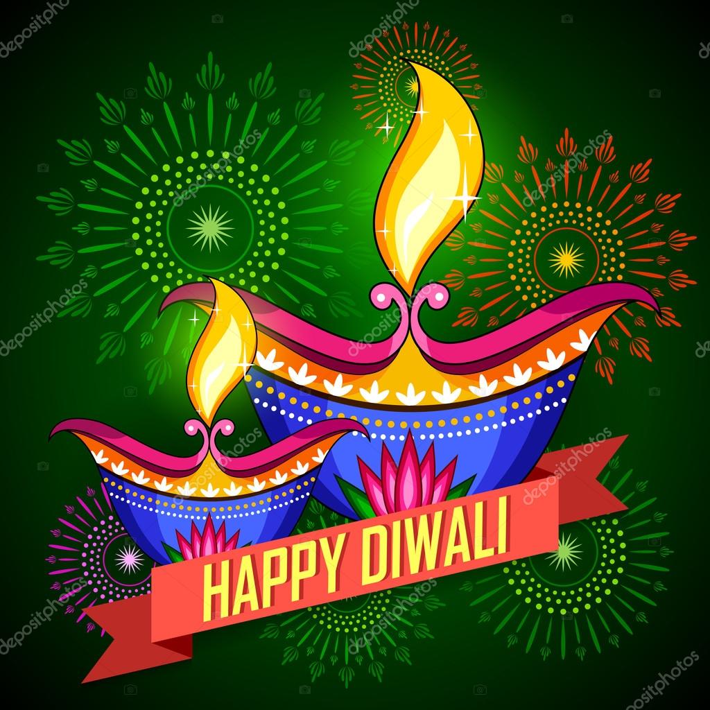 Happy Diwali background with diya and firecracker Stock Vector Image by ©vectomart #87774934 Happy Diwali background with diya and firecracker Stock Vector Image by ©vectomart #87774934