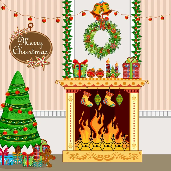 Christmas holiday background — Stock Vector