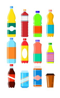 Soğuk içecek beyaz bir arka plan ayarla