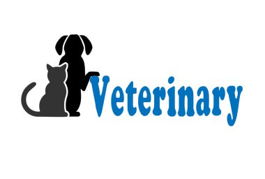 kedi ve köpek veteriner tıp sembolü