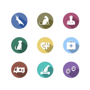tasarımınız için veteriner sembolü