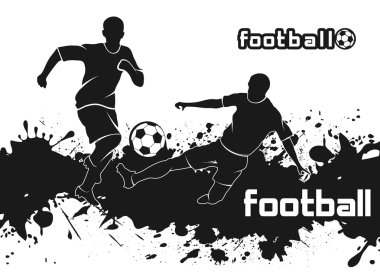 Futbol maçı grunge tarzı