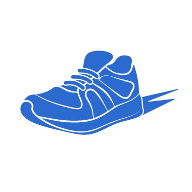 icon sports shoes clipart