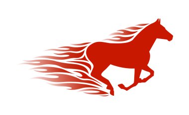 at alevler içinde çalışan