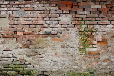 kırmızı tuğla kirli arka plan.