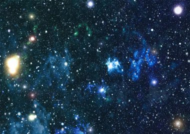 Soyutlama alanı arka plan tasarımı için. Mistik ışık