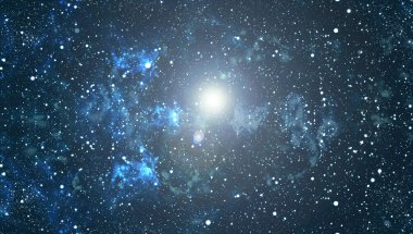 Soyutlama alanı arka plan tasarımı için. Mistik ışık