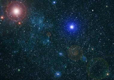 Soyutlama alanı arka plan tasarımı için. Mistik ışık