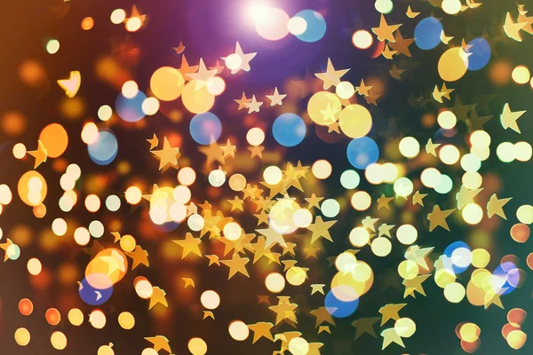 Glitter bokeh texture abstract background — Stock Photo, Image