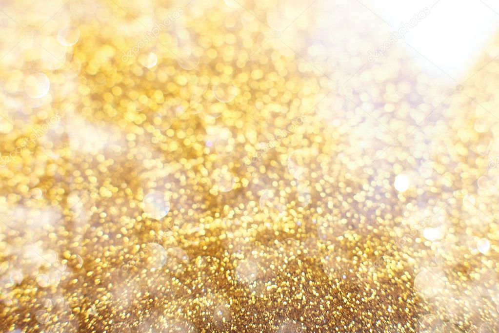 Festive background. Glitter vintage lights background . Christmas and New Year feast background