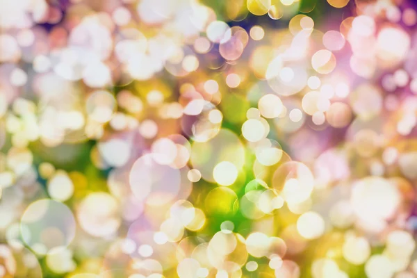 Magischer Hintergrund mit Farbe Festlichen Hintergrund mit natürlichen Bokeh und helle goldene Lichter. Vintage Magic Hintergrund — Stockfoto