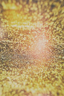 Festival arka plan. Glitter vintage ışıklar arka ışıklı defocused.