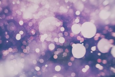 Festival arka plan. Glitter vintage ışıklar arka ışıklı defocused.