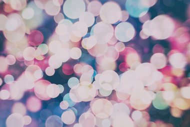 Festival arka plan. Glitter vintage ışıklar arka ışıklı defocused.