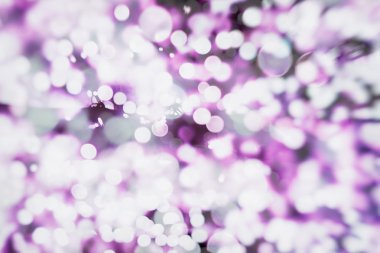 Festival arka plan. Glitter vintage ışıklar arka ışıklı defocused.