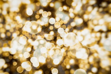 Festival arka plan. Glitter vintage ışıklar arka ışıklı defocused.